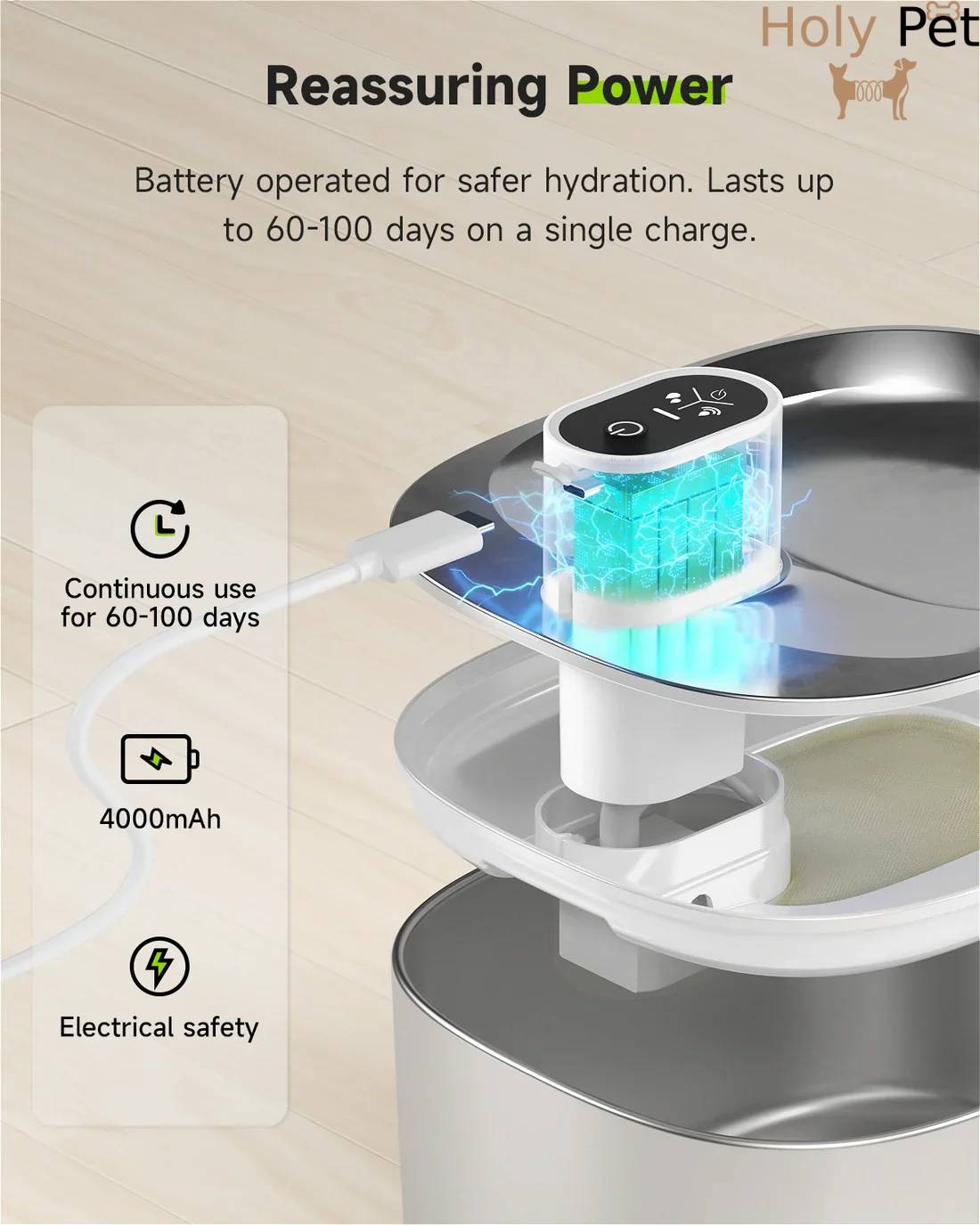 HolyPet™ Wireless Fountain
